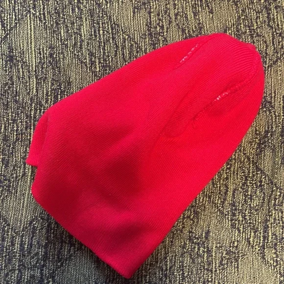 Army crew striped beanie hat - Picture 4 of 6